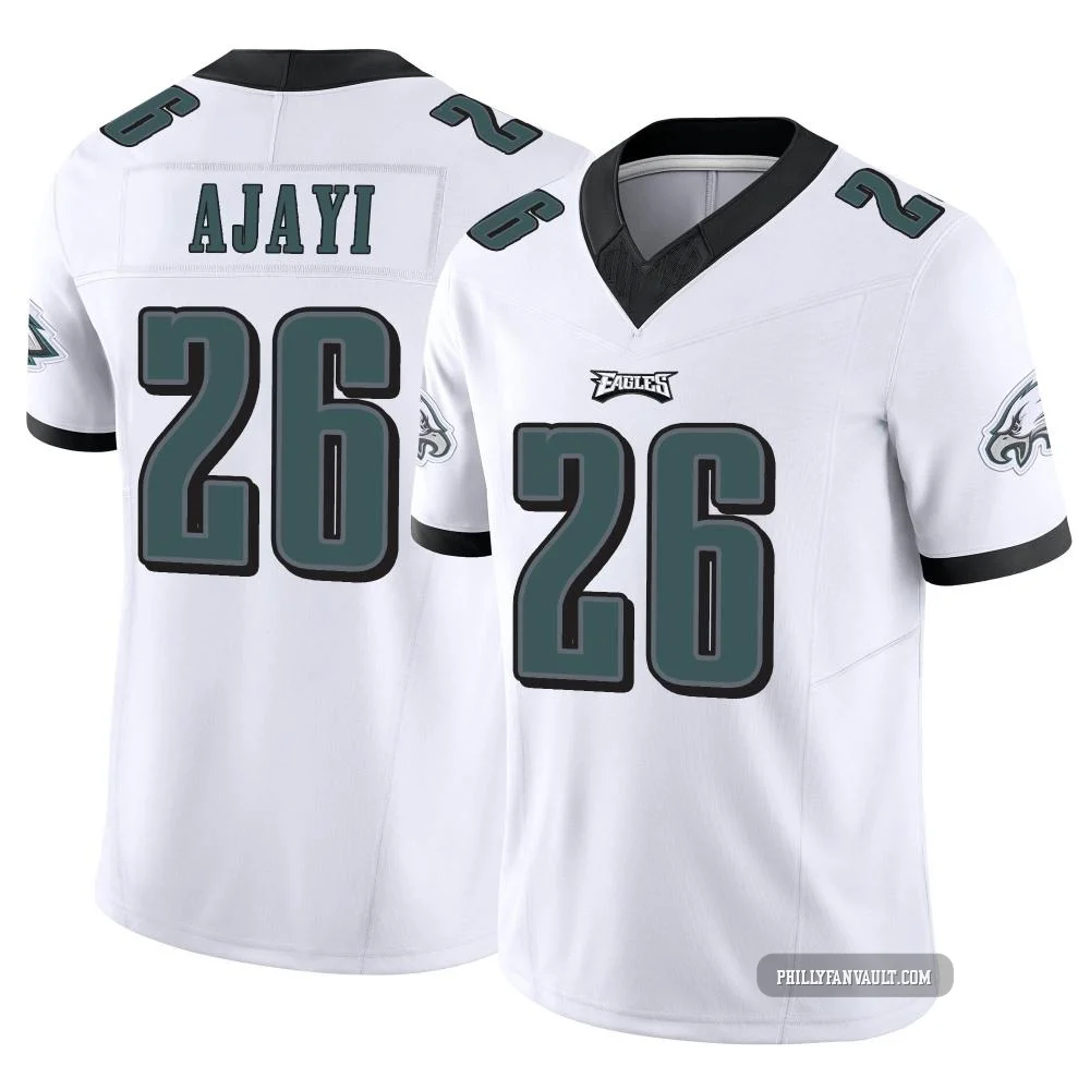 Youth Jay Ajayi ＃26 Philadelphia Eagles White Limited Vapor F.U.S.E. Jersey