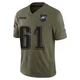 Youth Joe Evans ＃61 Philadelphia Eagles Olive Limited 2025 Salute to Service Jersey
