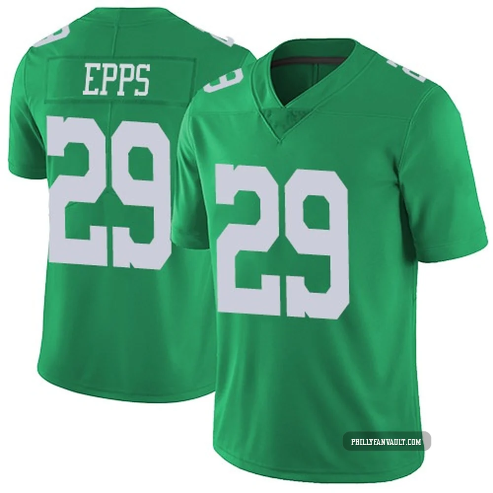 Youth Marcus Epps ＃29 Philadelphia Eagles Green Limited Vapor Untouchable Jersey