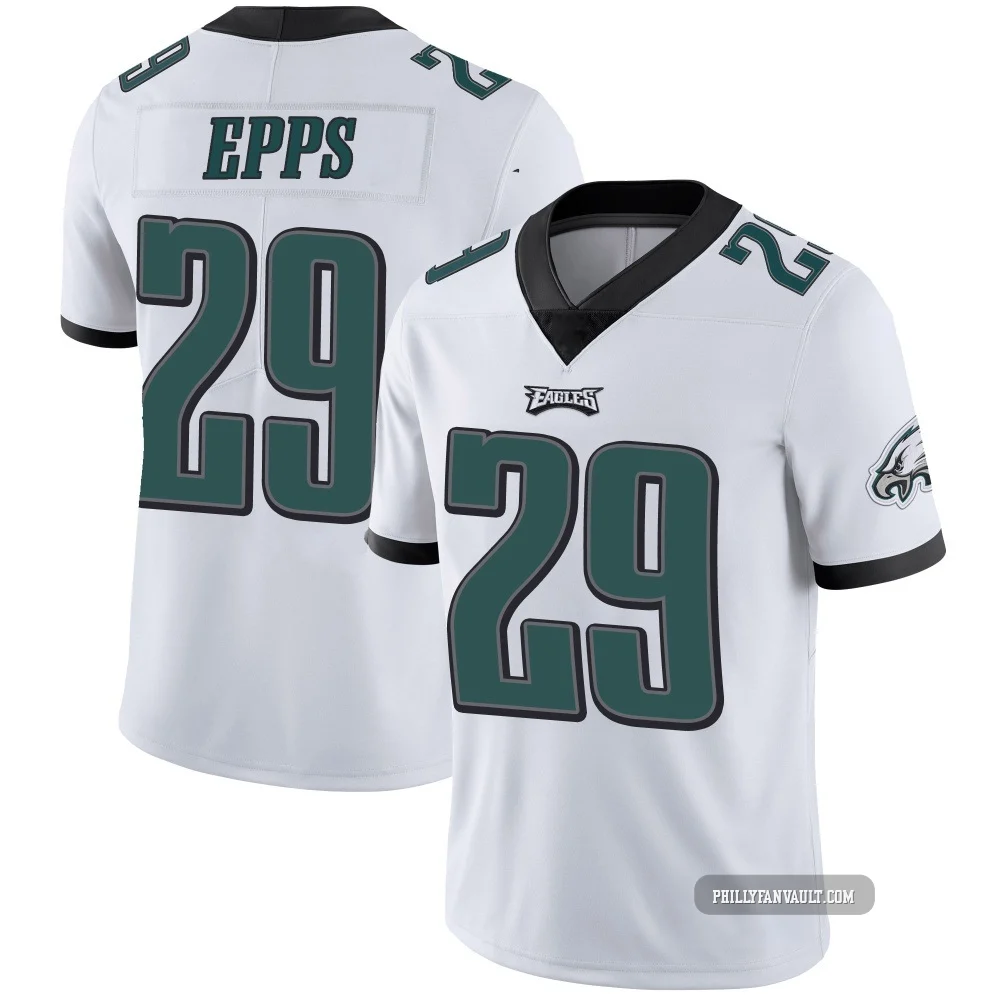 Youth Marcus Epps ＃29 Philadelphia Eagles White Limited Vapor Untouchable Jersey