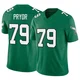 Youth Matt Pryor ＃79 Philadelphia Eagles Green Limited Kelly Alternate Vapor F.U.S.E. Jersey